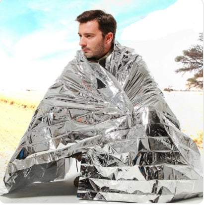 Human Body Hypothermia Lifesaving Emergency Blanket