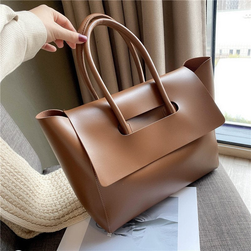 Fashion Women Shoulder Bags Simple Retro Tote Bags