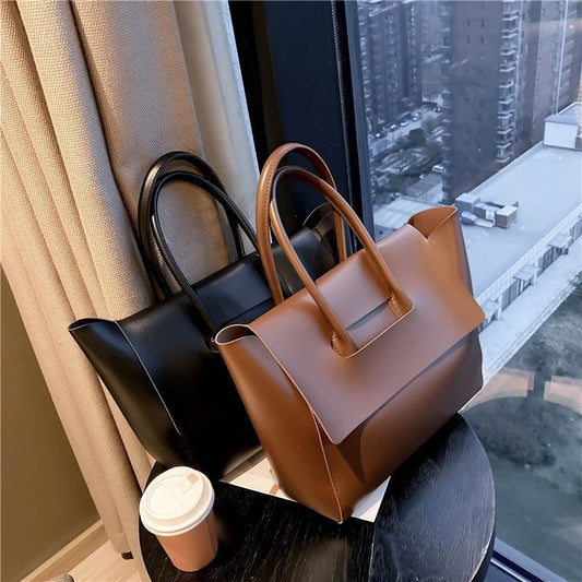 Fashion Women Shoulder Bags Simple Retro Tote Bags