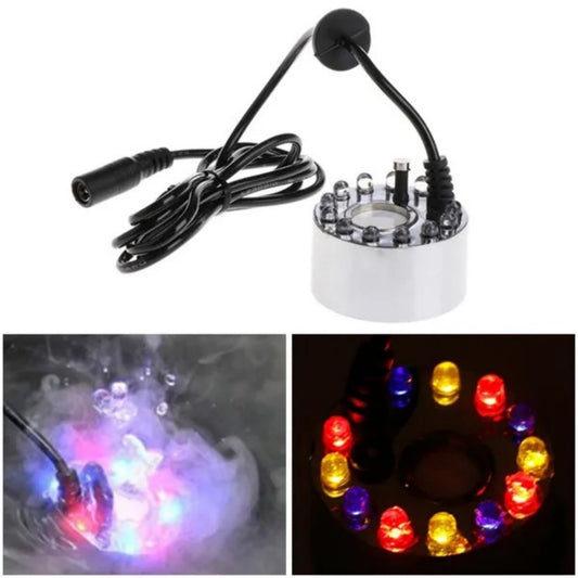 12 LED Ultrasonic Mist Maker Light