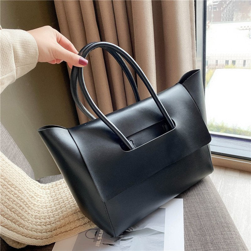 Fashion Women Shoulder Bags Simple Retro Tote Bags