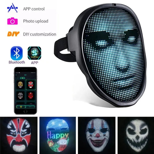 Halloween LED Face Masks Full Color